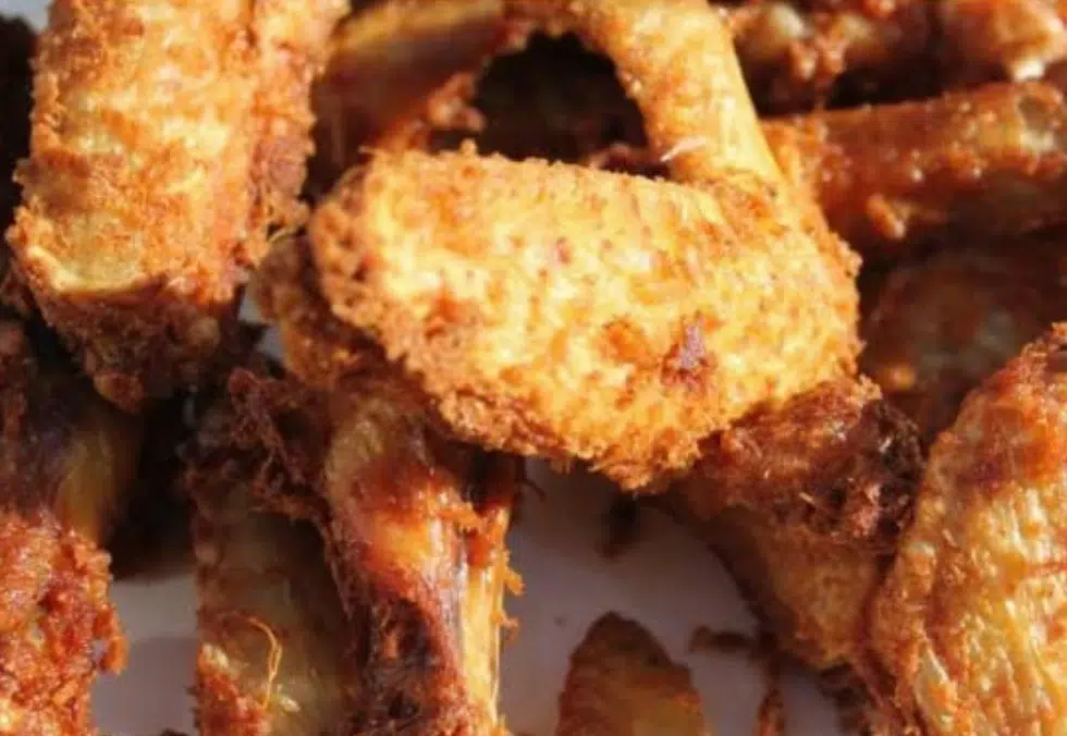 Ailes de poulet frites croustillantes